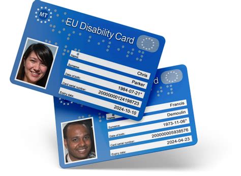 de kaart aanvragen european disability card