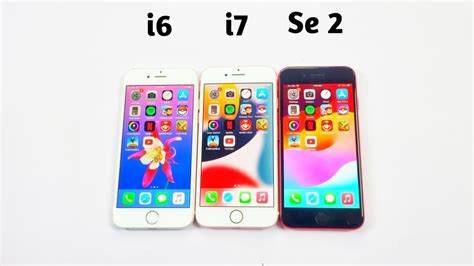 Iphone 6 Vs Iphone 7 Vs Iphone Se 2 Speed Test 2023 Ios 17 1 1 Vs 12