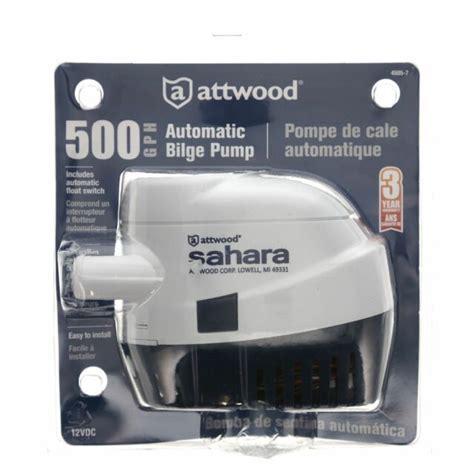 attwood   sahara  automatic bilge pump    gauge wire  sale  ebay