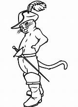 Puss Boots Drawing Coloring Pages Getdrawings sketch template