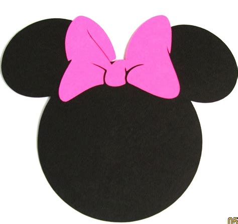 pack  minnie mouse ears   hot pink bow diy