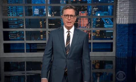 colbert on trump s ‘election defense fund ‘the whole thing was a