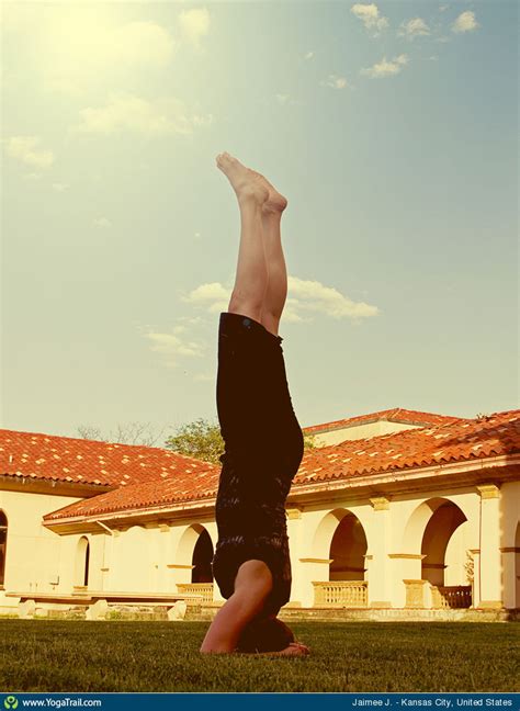 headstand yoga pose asana image  jaimeejones