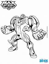 Steel Coloring Pages Max Turbo Real Superhero Color Atom Reboot Print Super Kids Printable Search sketch template