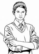Draco Malfoy Weasley Ginny Hermione Granger Ausmalbild sketch template