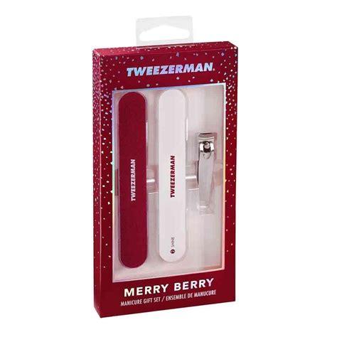 tweezerman merry berry manicure kit aanbieding bij douglas