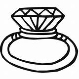 Anello Diamanti Gioielli Anelli Stampare Disegnidacolorareonline Diamante Successivo Magico sketch template