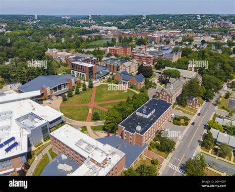 aerial view  worcester polytechnic institute wpi main campus