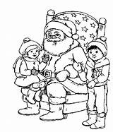 Christmas Coloring Pages Santa Kids Printable Father Colour Online Print Clipart Cliparts Color Clip Tweens Prints Attribution Forget Link Don sketch template