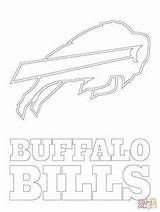 Coloring Pages Football Lions Buffalo Bills Logo Printable Getcolorings Bill Color Detroit Nfl sketch template
