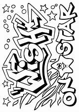 Graffiti Coloring Pages Coloring4free Shooting Star Letters Swag Printable Getdrawings Getcolorings Books sketch template