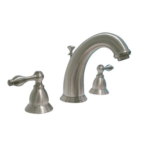 aquasource  handle   widespread watersense bathroom sink faucet  drain lowescom