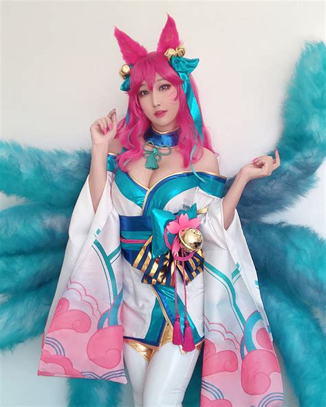 Spirit Blossom Ahri Cosplay By Rinnie Riot By Rinnieriot
