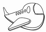 Transportmittel Flugzeug Ausmalen Dickes Ausmalbilder Malvorlage Flieger Malvorlagen Ausdrucken sketch template