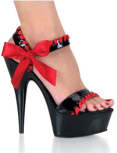 stiletto high heels