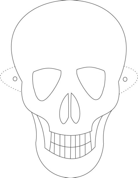 skull mask coloring pages  coloring pages skull coloring pages