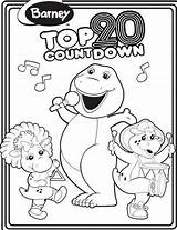 Barney Coloring Pages Countdown Kids Colouring Bj Bop Baby Friends Printable Hubpages Games Valentine Wikia Birthday Visit Coloringpagesfortoddlers Wiki sketch template