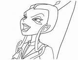 Winx Trix Coloring Pages Icy Club Color Print Girls Categories sketch template