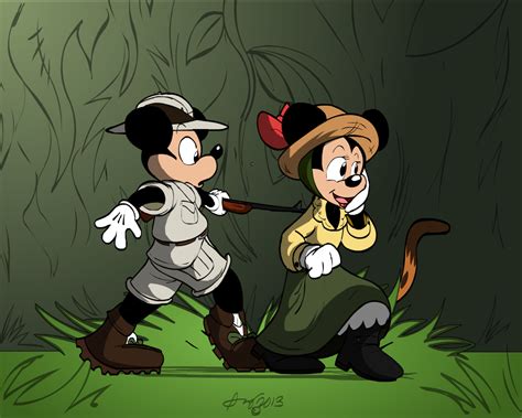 Mickey And Minnie Commission Repost By Mocksingbird On Deviantart