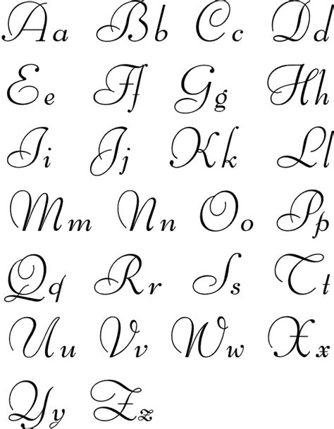 pretty fonts alphabet pretty font alphabet letters