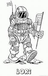 Kleurplaten Astronaut Zwarte Piet sketch template