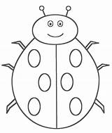 Ladybug Coloring Pages Kids Bug Insects Drawing Ladybird Color Ladybugs Lightning Print Printable Smiling Bugs Draw Getdrawings Activity Bigactivities Drawings sketch template