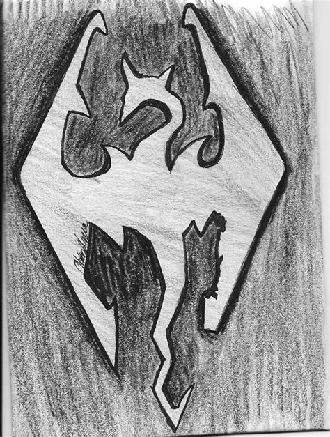 dragonborn symbol  scycrith mornstar  deviantart