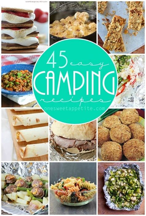 easy camping recipes  sweet appetite