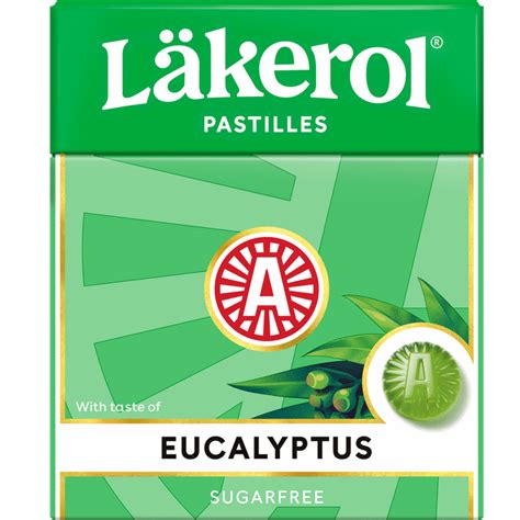 5 X Läkerol Eucalyptus Billig Mat Online