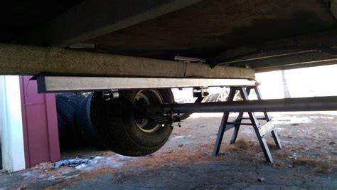 spring seat for typical 2 000 lb round trailer axles with