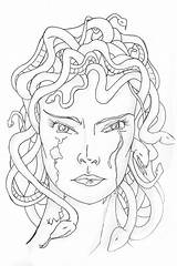 Medusa Coloring Pages Turned Stone Into Netart Color Adult Colouring Adults Kids Popular Print Coloringhome sketch template