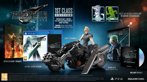 Final Fantasy® Vii Remake Édition 1re Classe [ps4] Collector Ebay