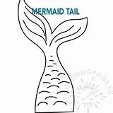 Mermaid Coloringpage Seashell sketch template