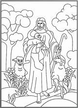 Sheep Shepherd Shepherds sketch template