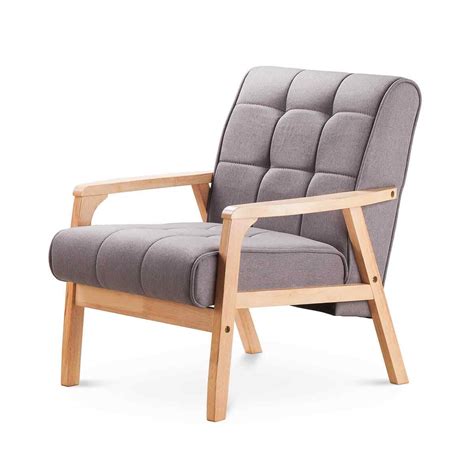 wooden armchair