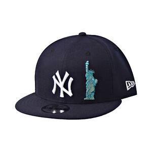 era  york yankees statue  liberty fifty snapback mens hat
