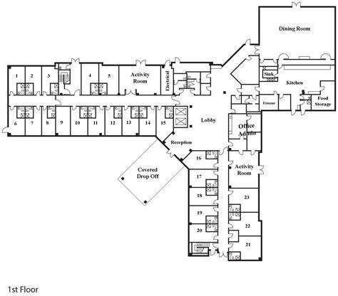 assisted living home floor plan plougonvercom