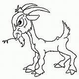 Bode Cabras Cabra Pintar Billy Troll Goat Goats sketch template