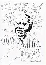 Mandela Kleurplaat Biography Hart Kleurplaten sketch template