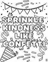 Kindness Kind Coffeeandcarpool sketch template