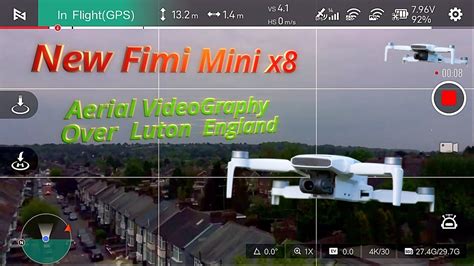 fimi mini  flight  luton town  england mobile app screen