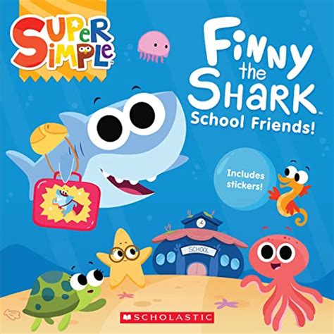 finny  shark school friends super simple storybooks
