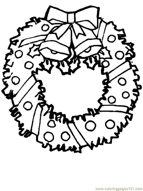 coloring pages christmas wreaths  cartoons christmas