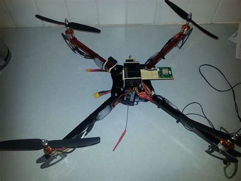 homemade drone apm  arducopter   microcontroller fpv