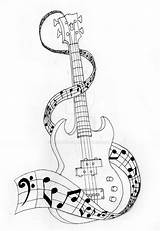 Guitarras Guitarra Musicales Guitars Imágenes sketch template