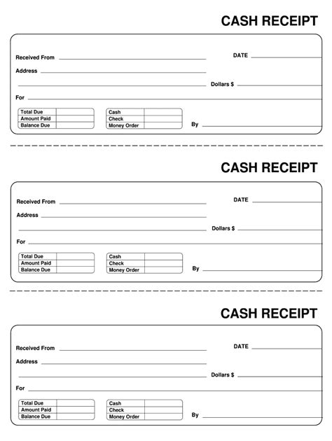 create  receipt template hq template documents
