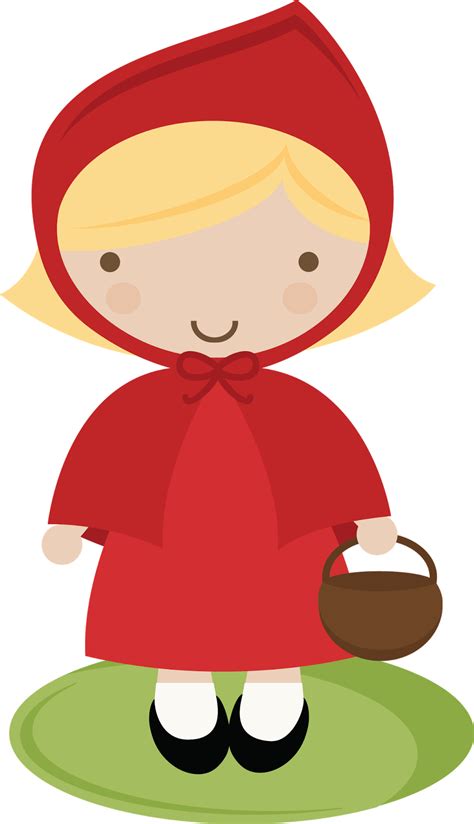 red riding hood template clipart  blondies fairy tales