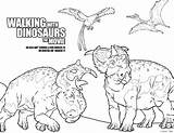 Walking Dinosaurs sketch template