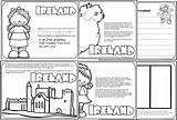 Ireland sketch template