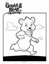 Goldie Beer Coloring Bear Kleurplaten Fun Kids Pages Zo sketch template